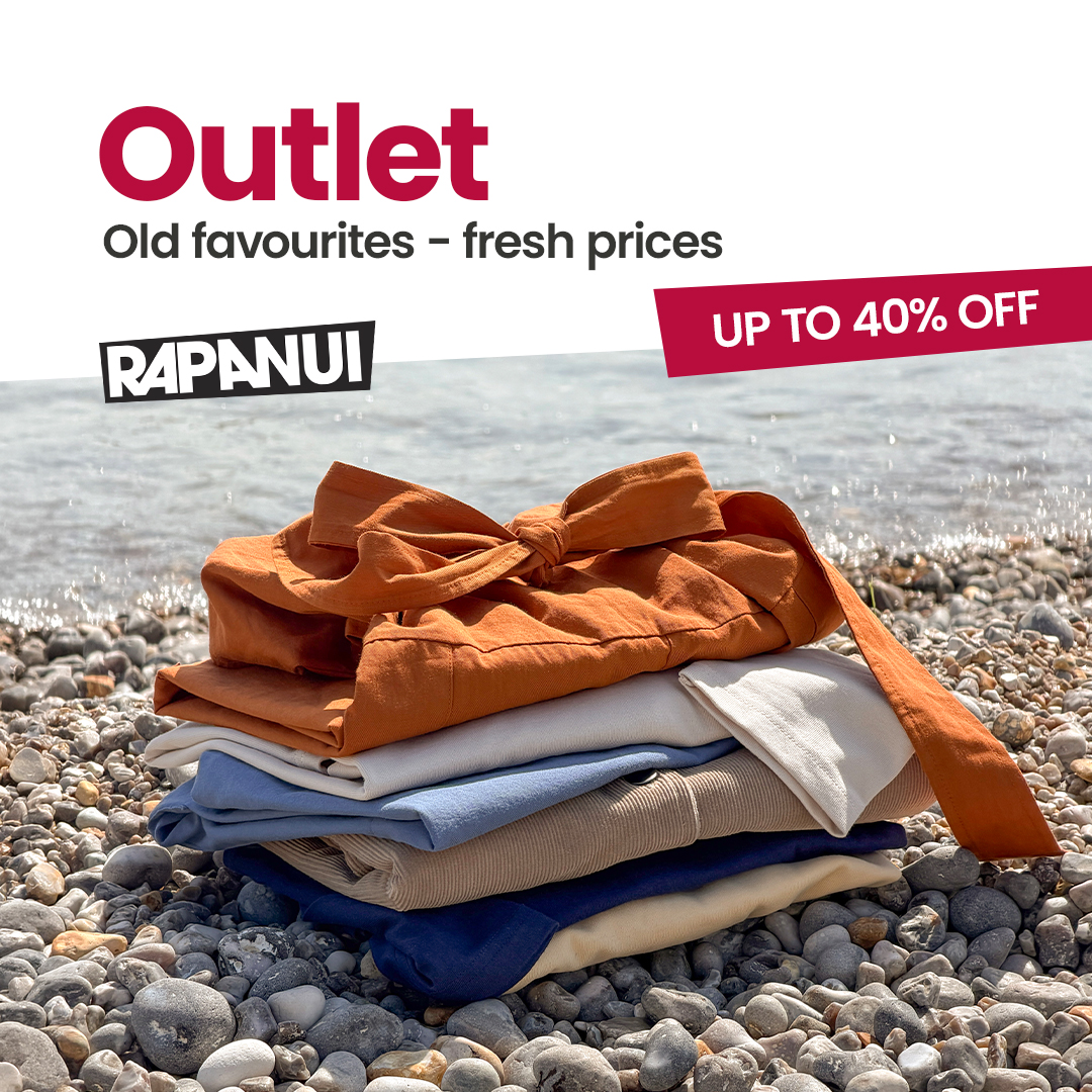 Rapanui Facebook ad: While Stocks Last