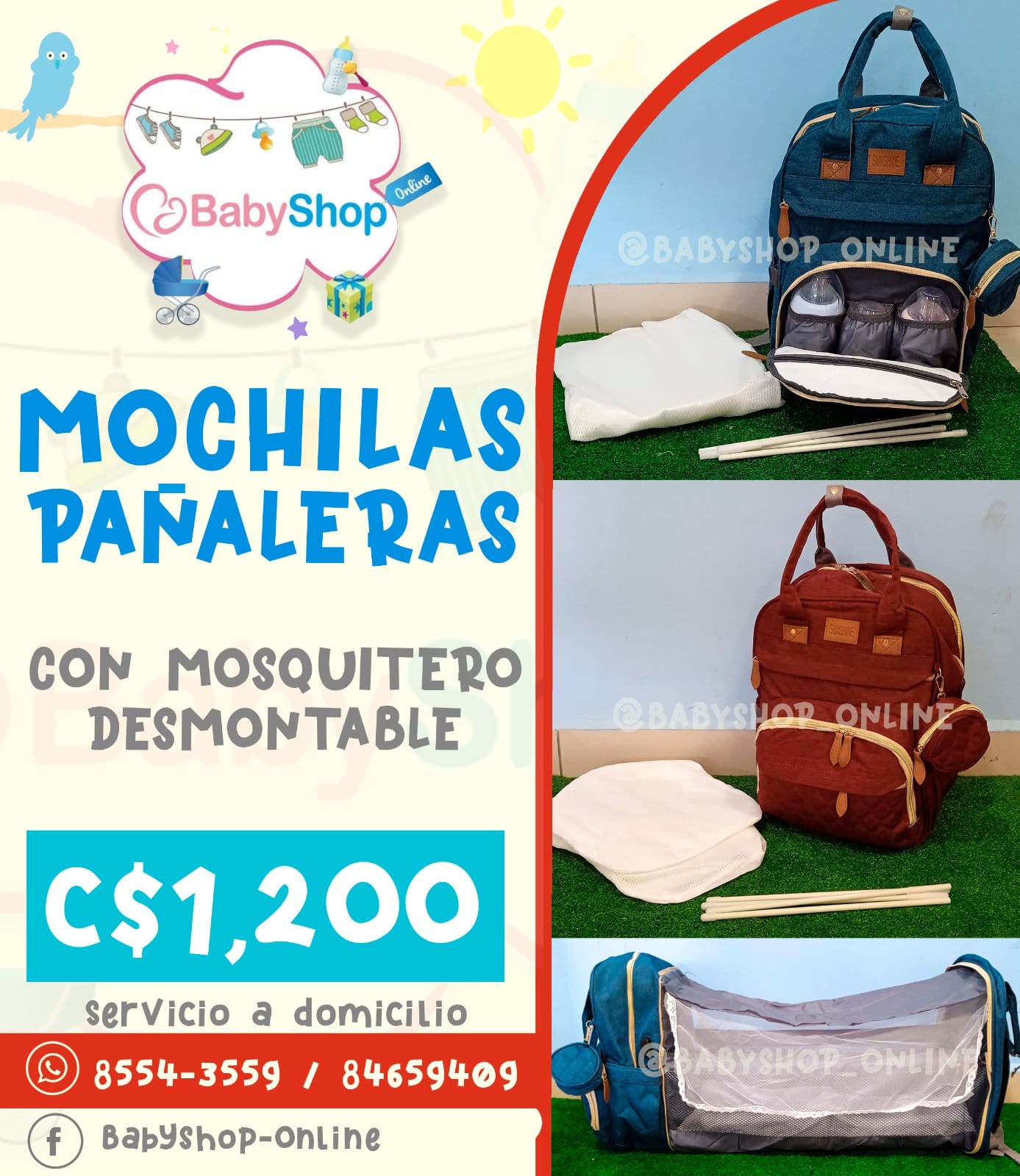 BabyShop-Online Facebook ad