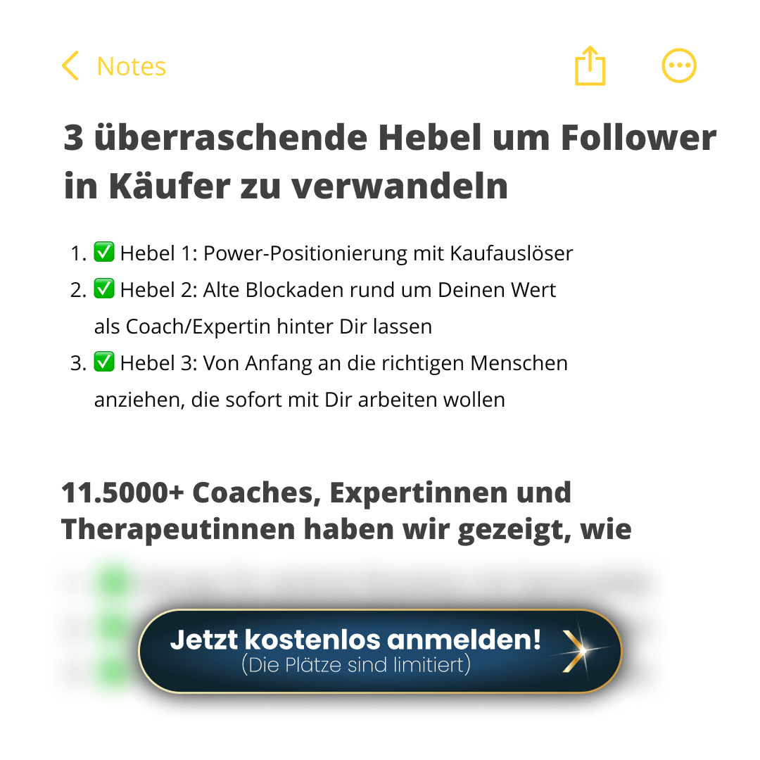 Susanne & Nicole Facebook ad: 10 Tage. 5 Umsatzhebel. Coaching-Star startet bald…