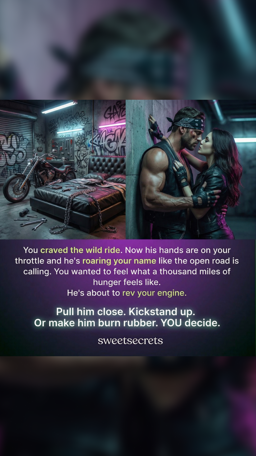 Sweetsecrets Facebook ad