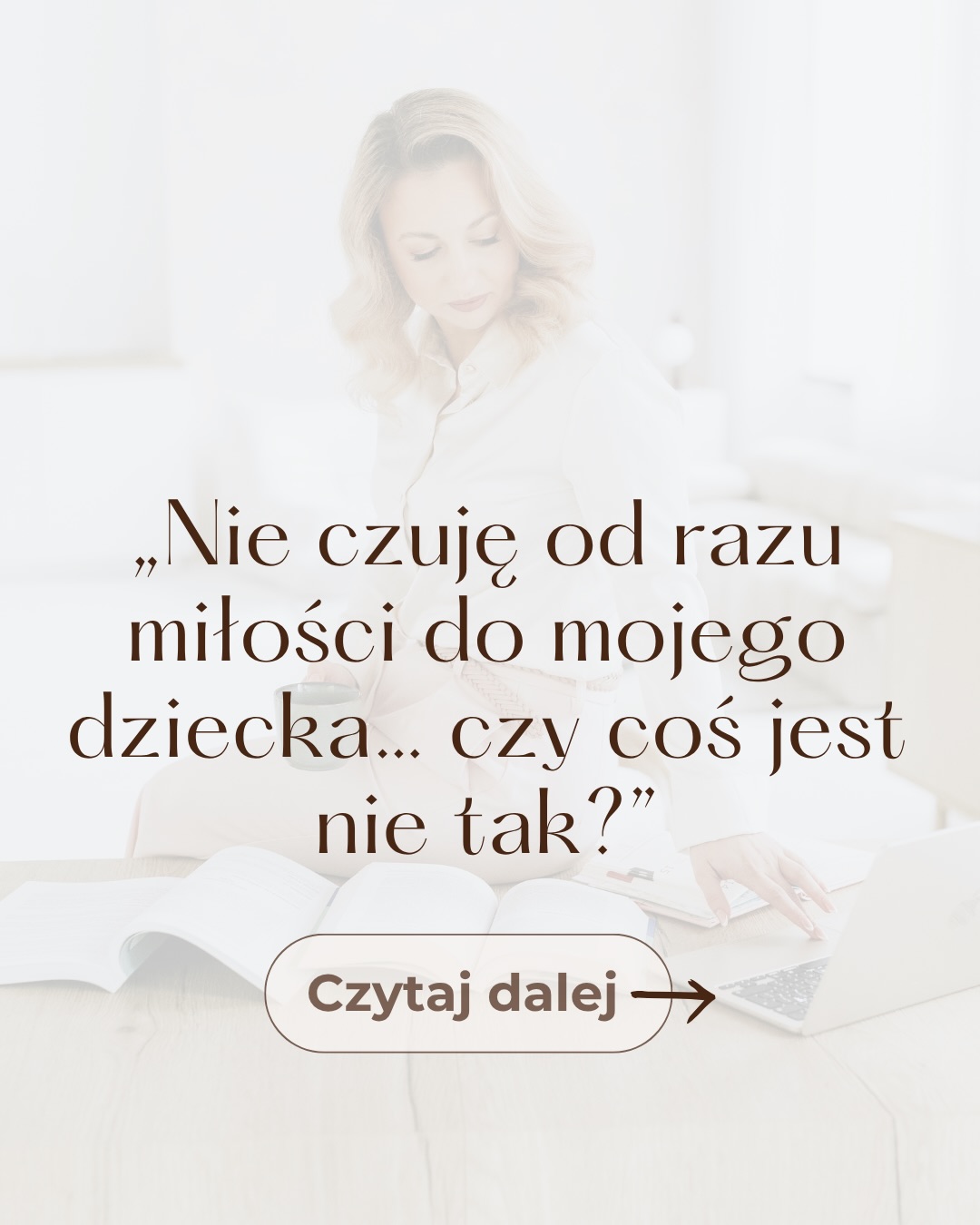 Psycholog dziecięcych spraw Facebook ad: Wokół więzi z dzieckiem narosło bardzo dużo mitów.