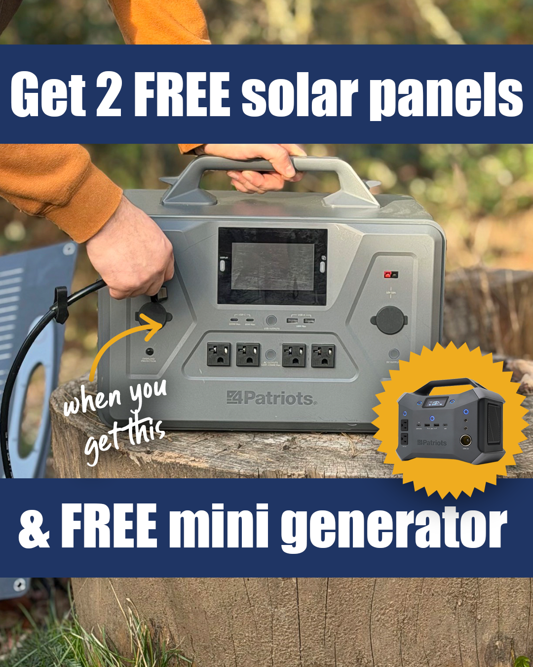 Lowkeyhomestead Facebook ad: America’s 250th Birthday Power Bash Deal is LIVE!