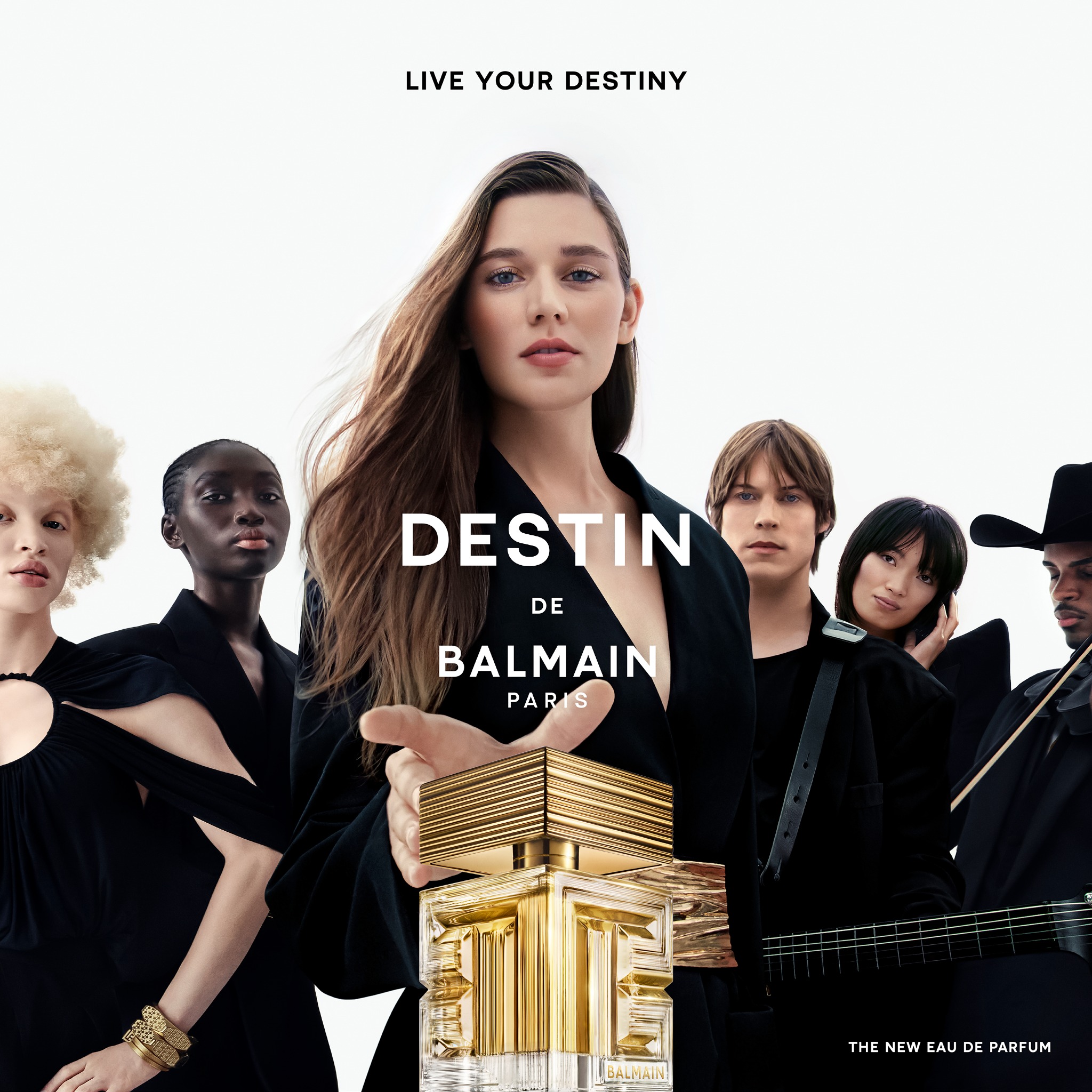 Balmain Beauty Facebook ad from Aug 19, 2026