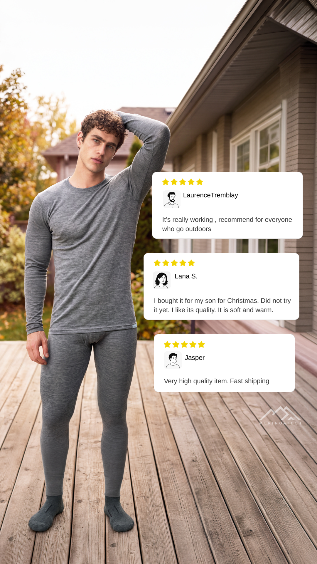 Merino.tech Facebook ad: Stay Fresh, Stay Active