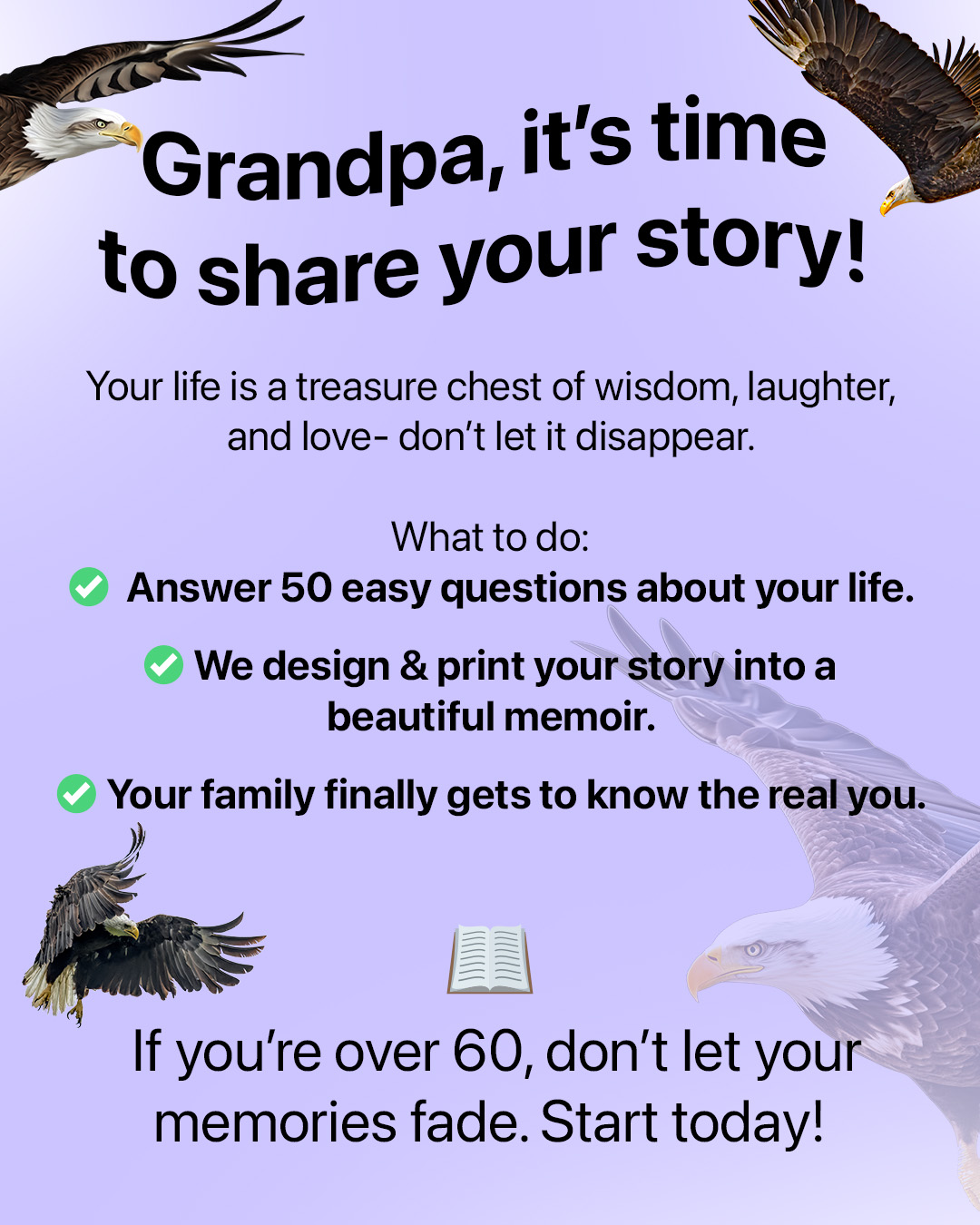Memowrite Facebook ad