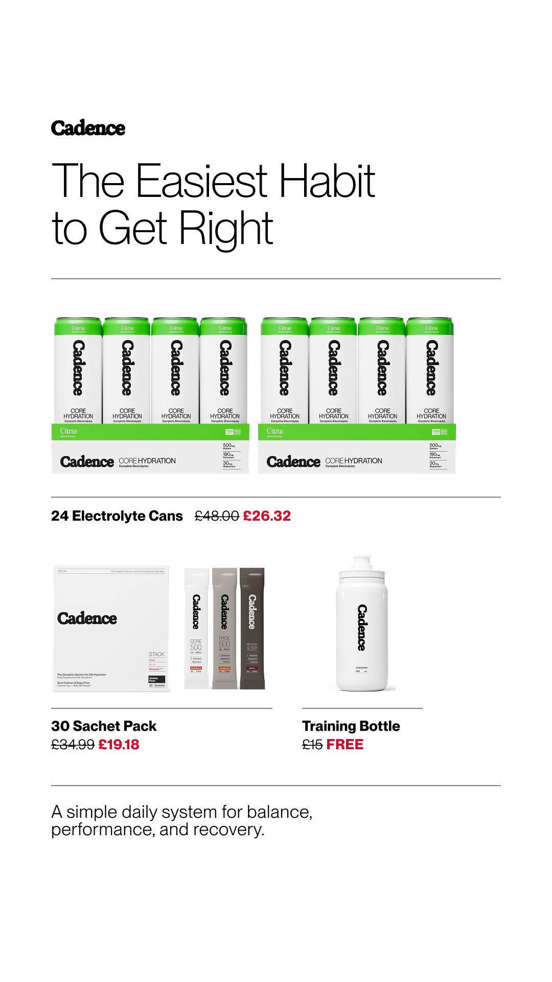 Use Cadence Facebook ad