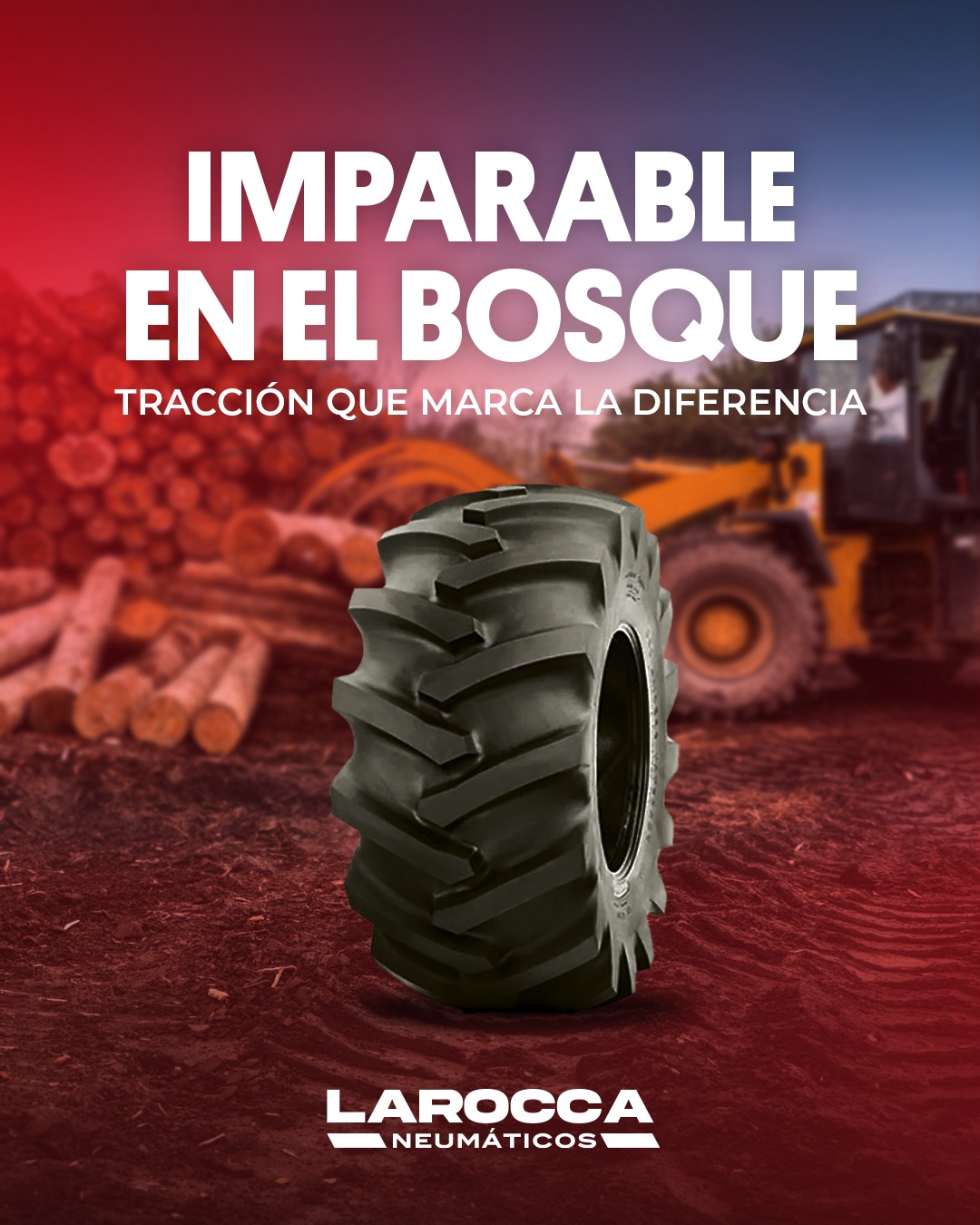 Larocca Neumáticos Facebook ad: ¿El terreno es difícil?