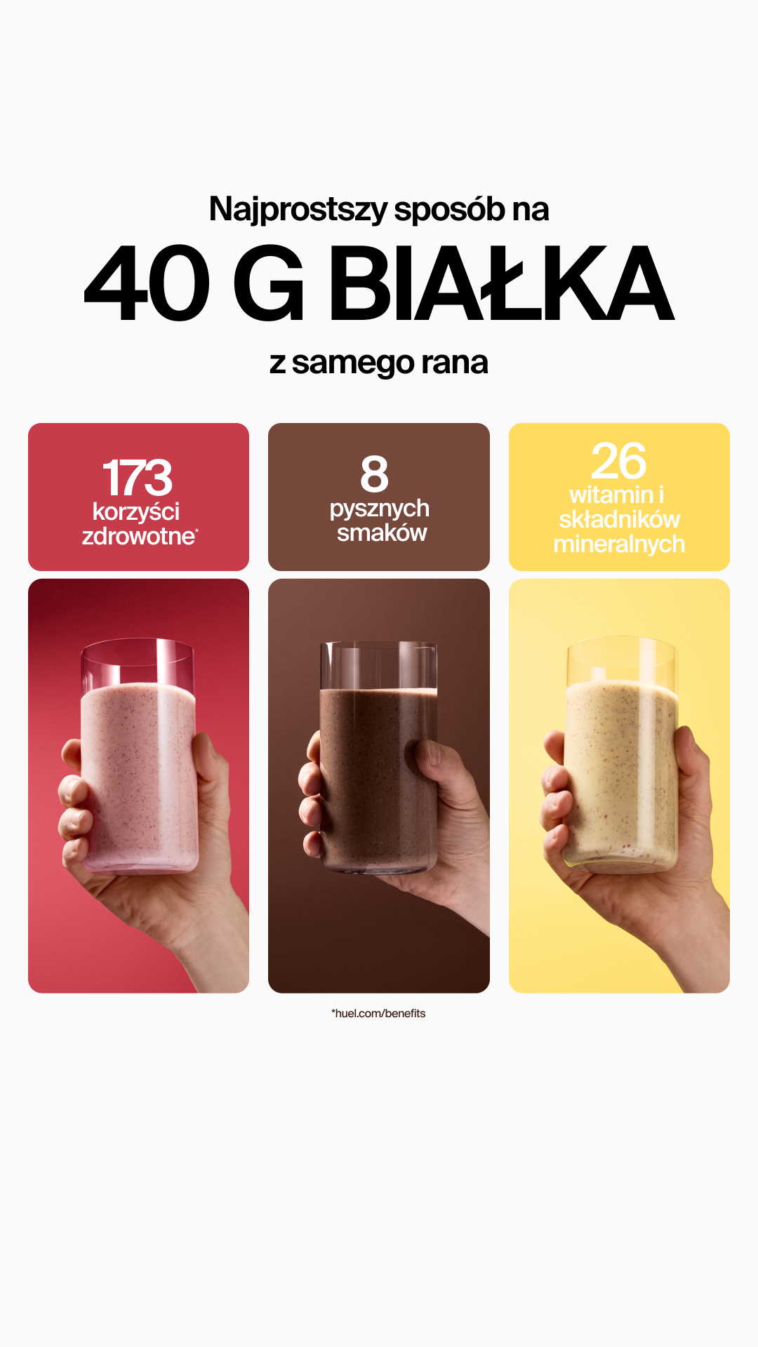 Huel Facebook ad