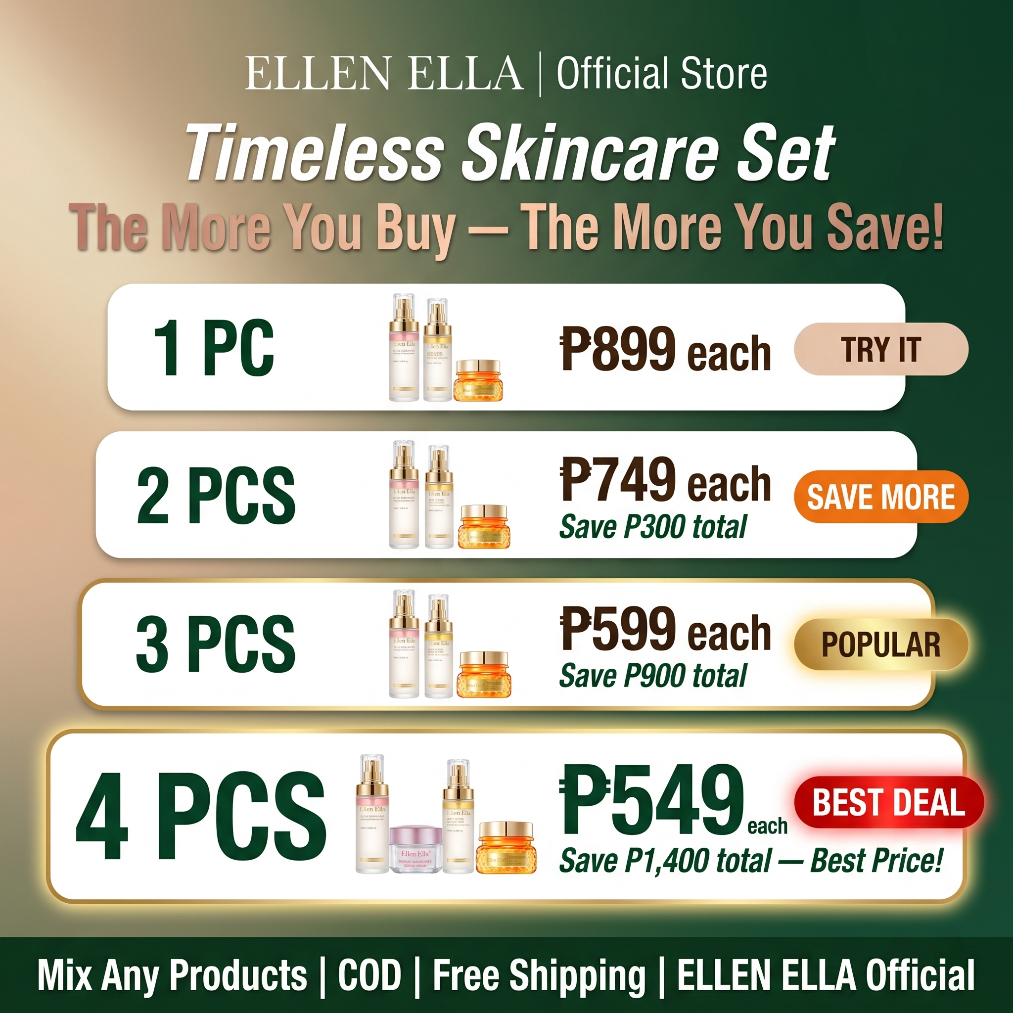 Ellen Ella Philippines Offcial Facebook ad