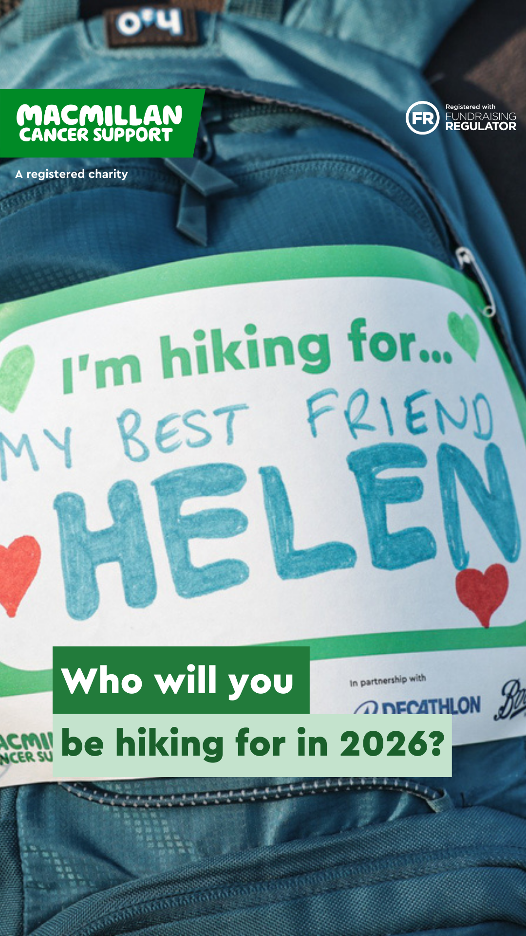 Macmillan Cancer Support Facebook ad
