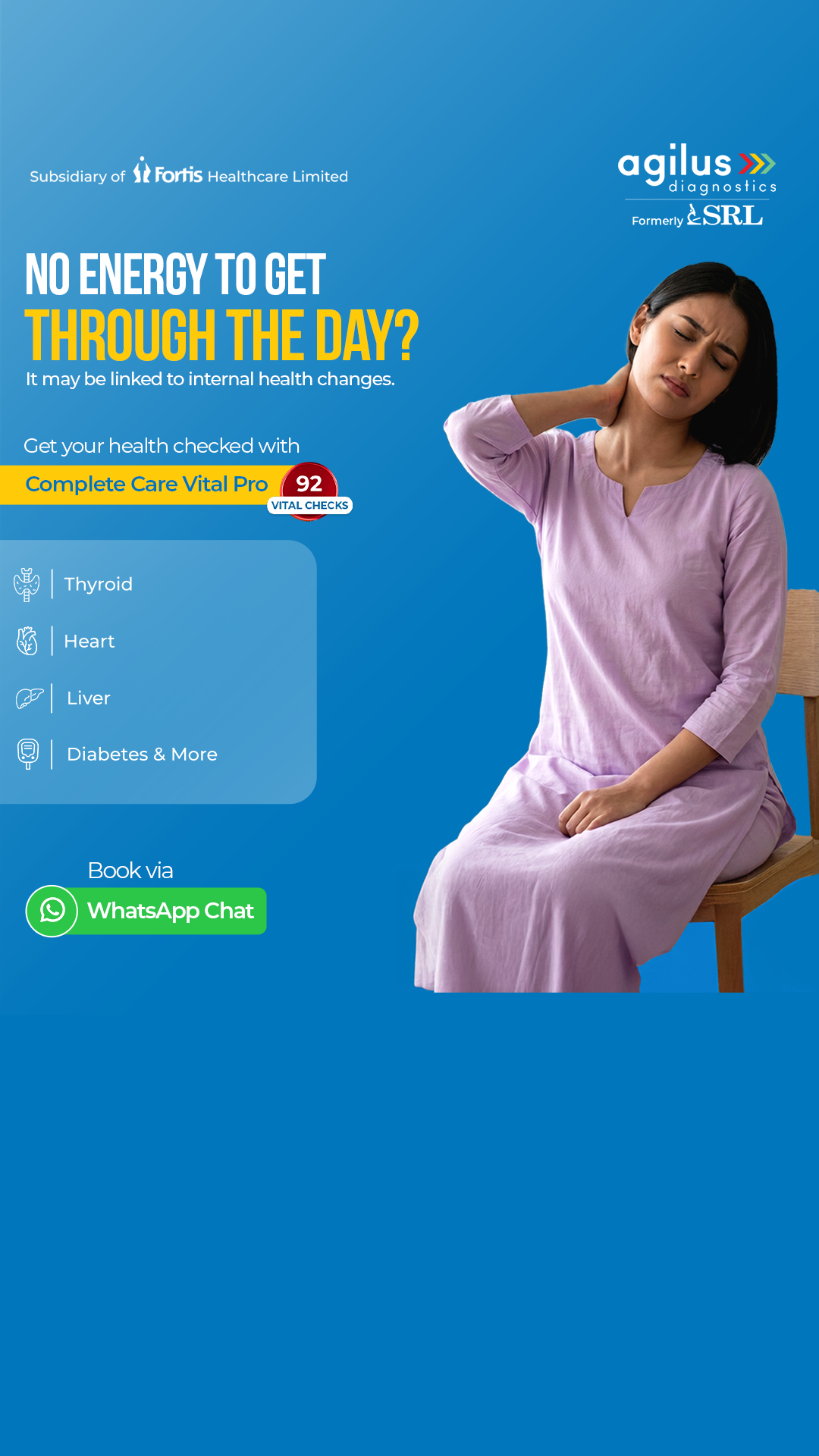 Agilus Diagnostics Facebook ad