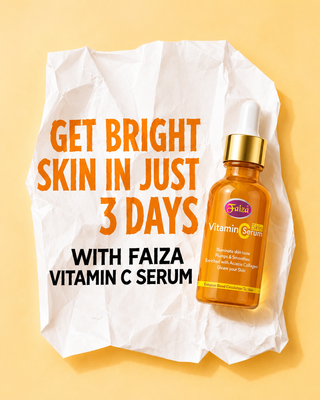 Faiza Cosmetics Facebook ad