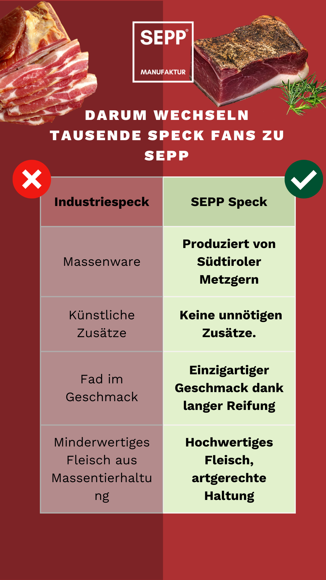 SEPP'Manufaktur Südtirol Facebook ad