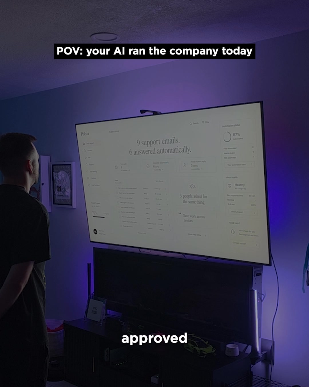 Polsia AI Facebook ad: This AI Can Launch and Run Your Business