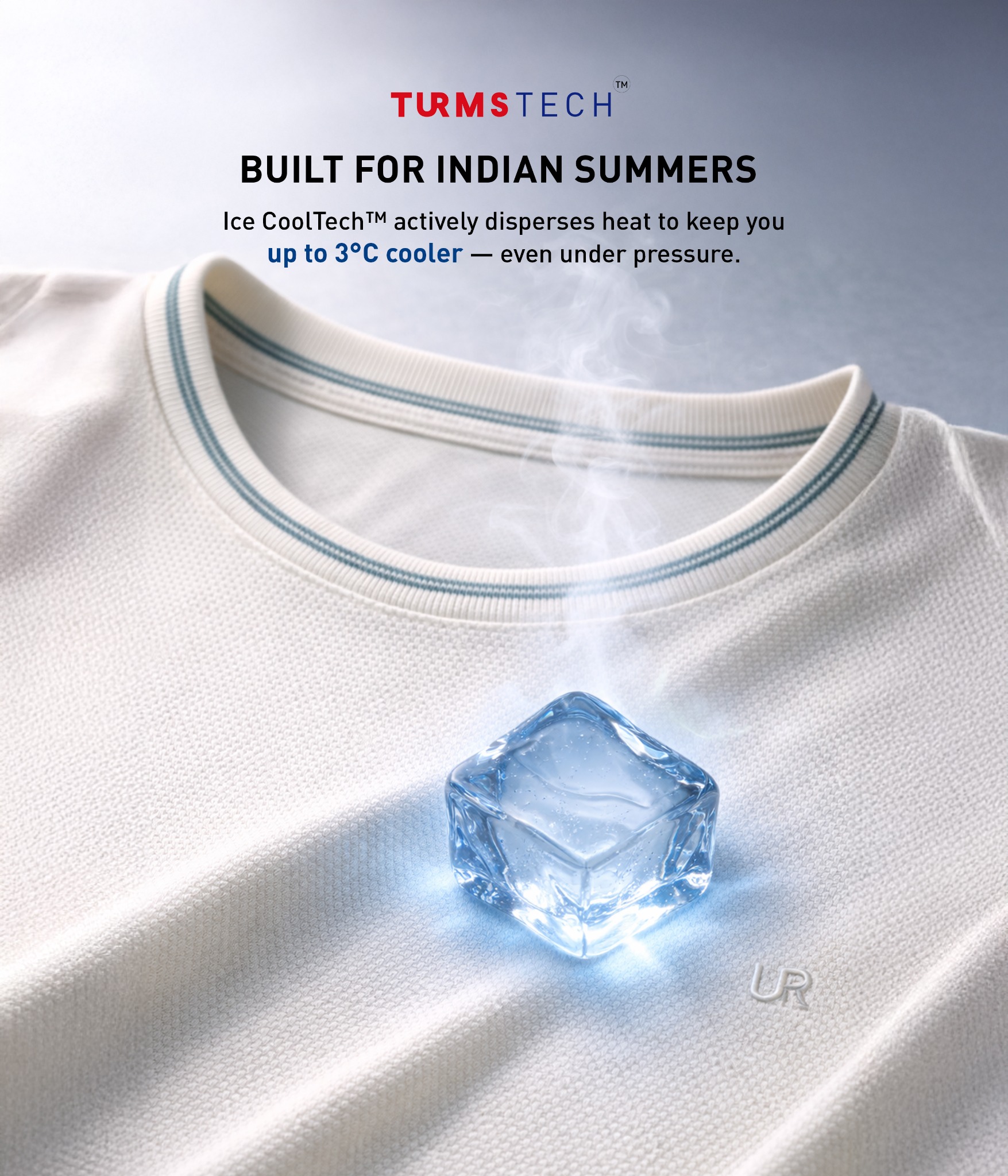 Turms Intelligent Apparel Facebook ad: The Cool Tech T-Shirt from TURMS.