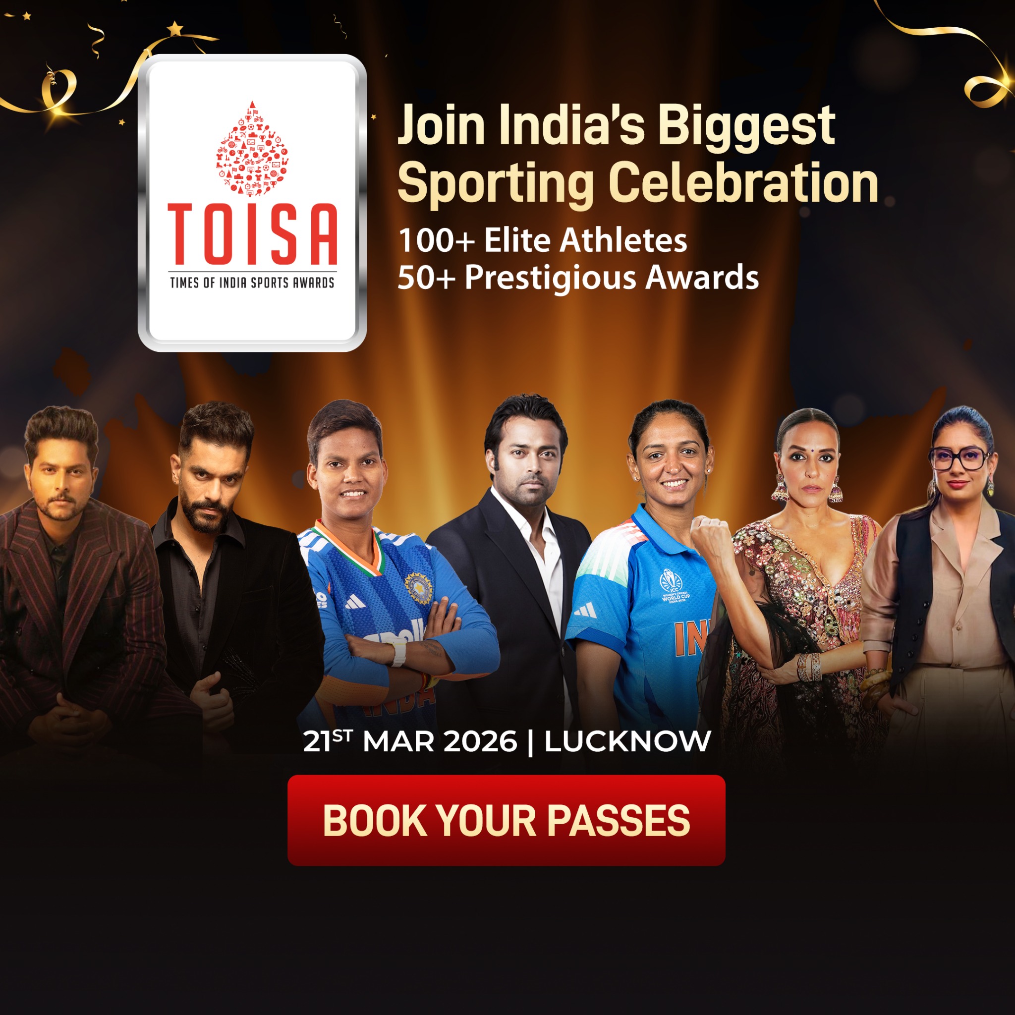 The Times of India Facebook ad: India’s biggest sporting celebration is coming to Lucknow…