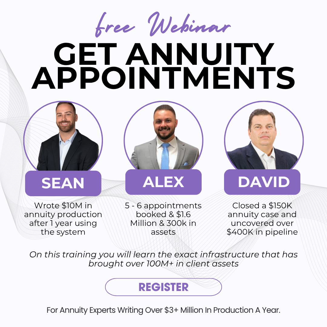 Annuity Lead Hackers Facebook ad