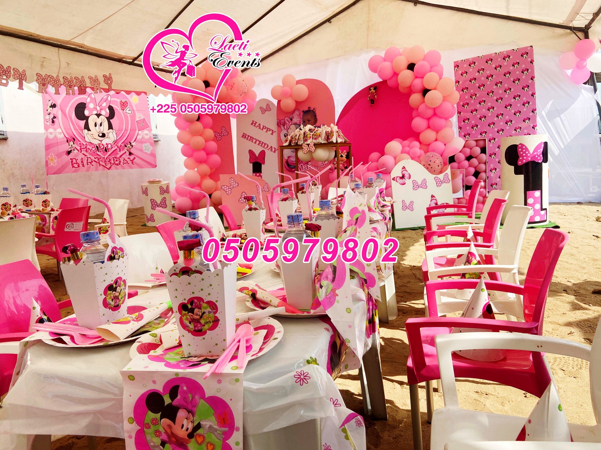 Laeti Events Facebook ad: 15.000fr le Set picnic 15 places