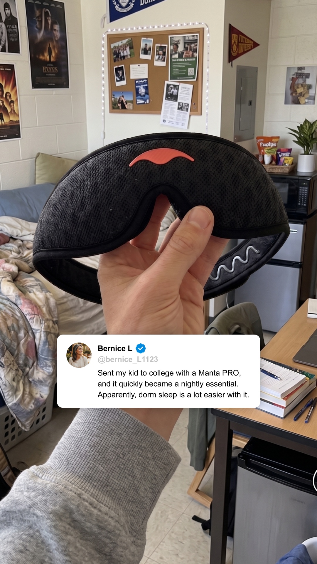 Manta Sleep Facebook ad