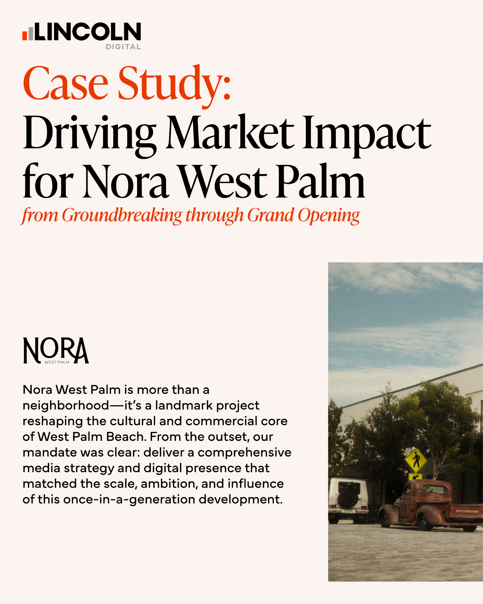 Lincoln Digital Facebook ad: Achieving West Palm Beach Brand Growth