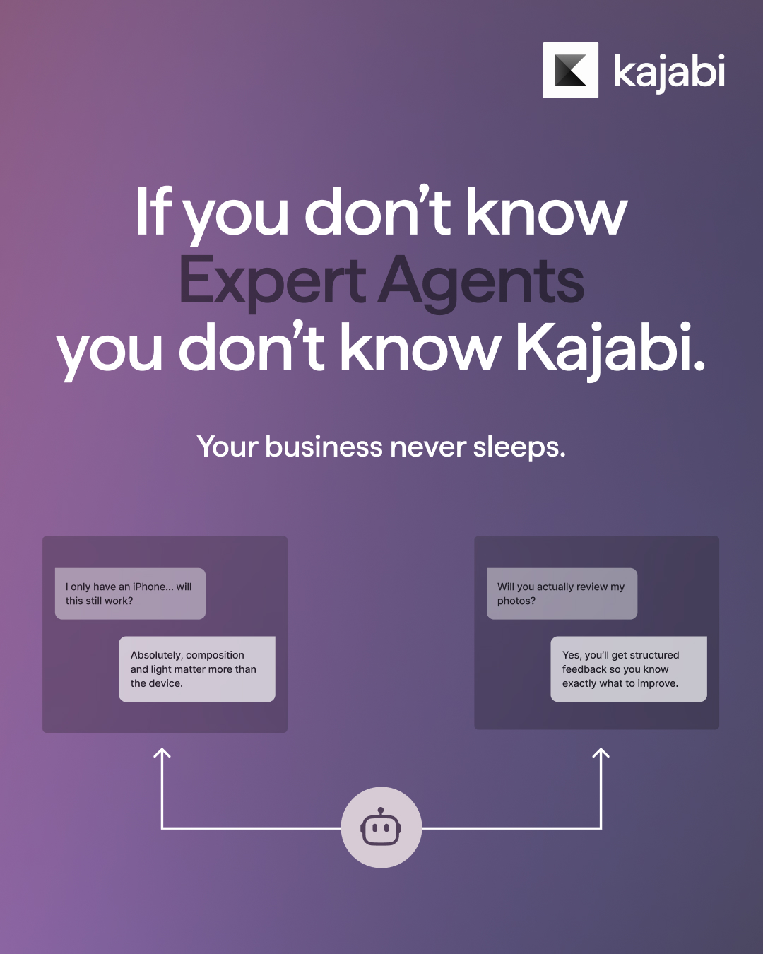Kajabi Facebook ad