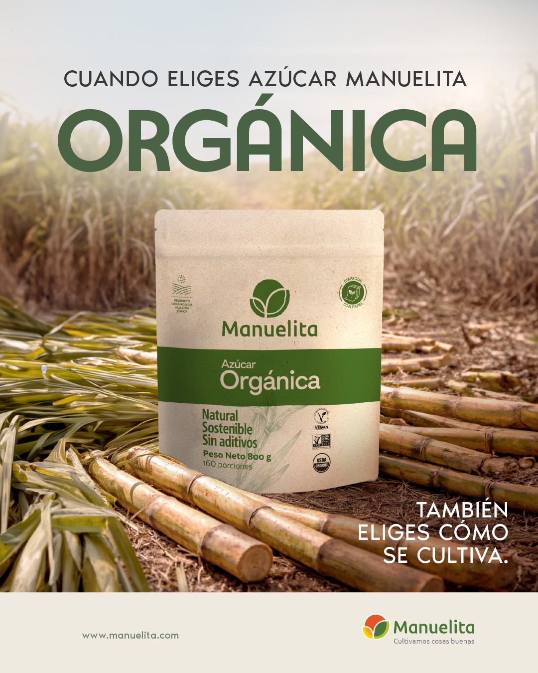 Manuelita Endulzantes Facebook ad: La dulzura también puede venir de decisiones más…