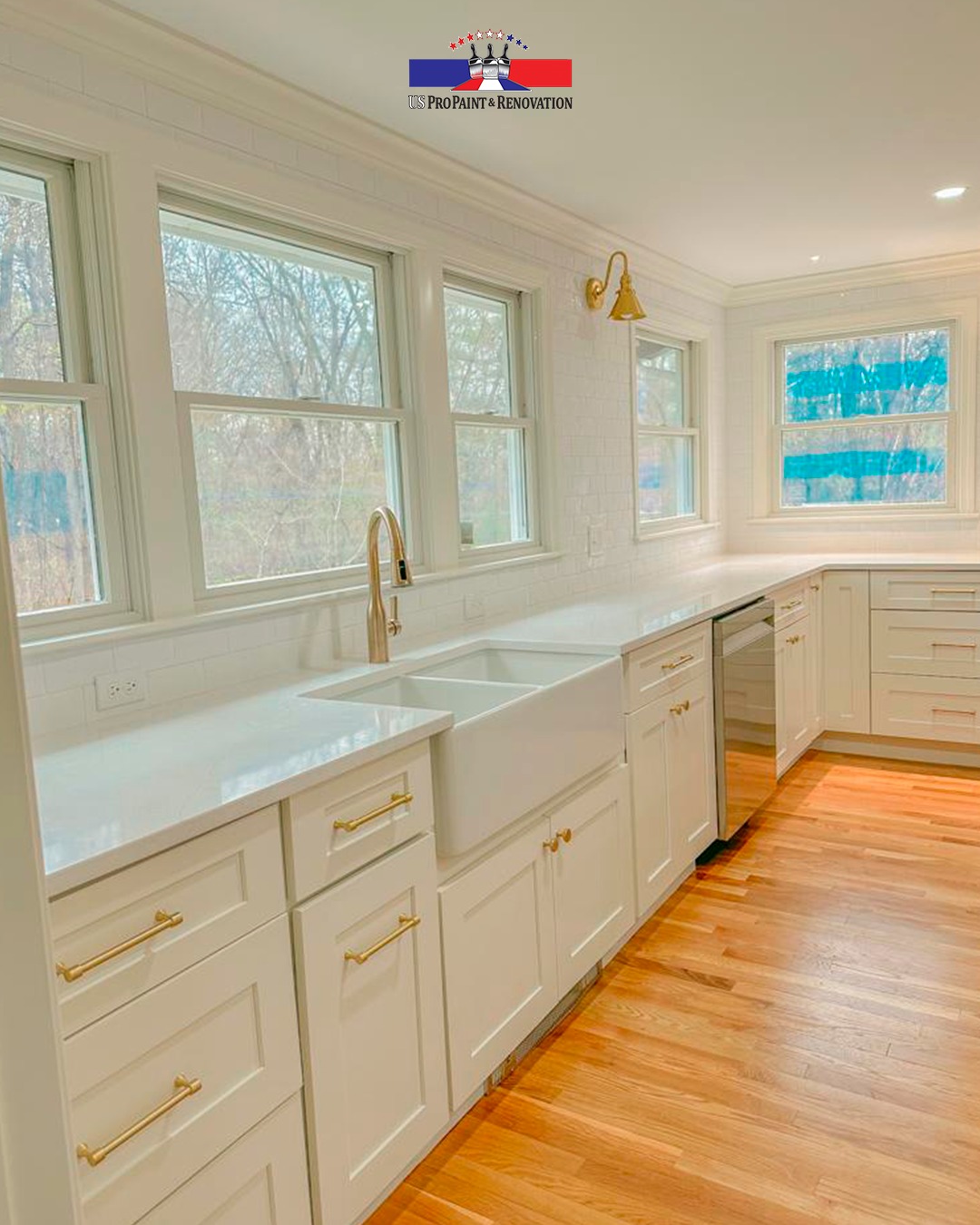Us propaint & renovation Facebook ad: Transform Your Kitchen with Our Expert Renovation Services…