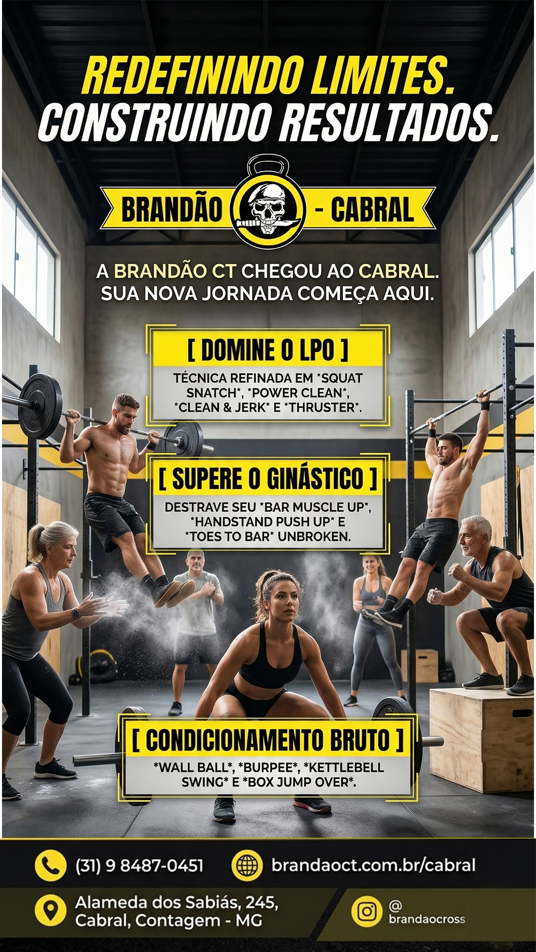 Brandão Cross - Cabral Facebook ad: O seu treino atual te desafia ou só te faz suar?