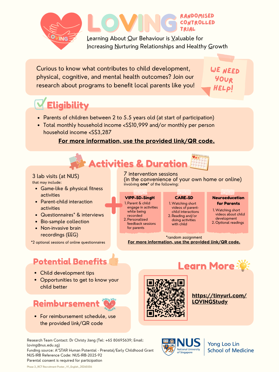 Loving Study Facebook ad: Want to better understand your child’s growth and…
