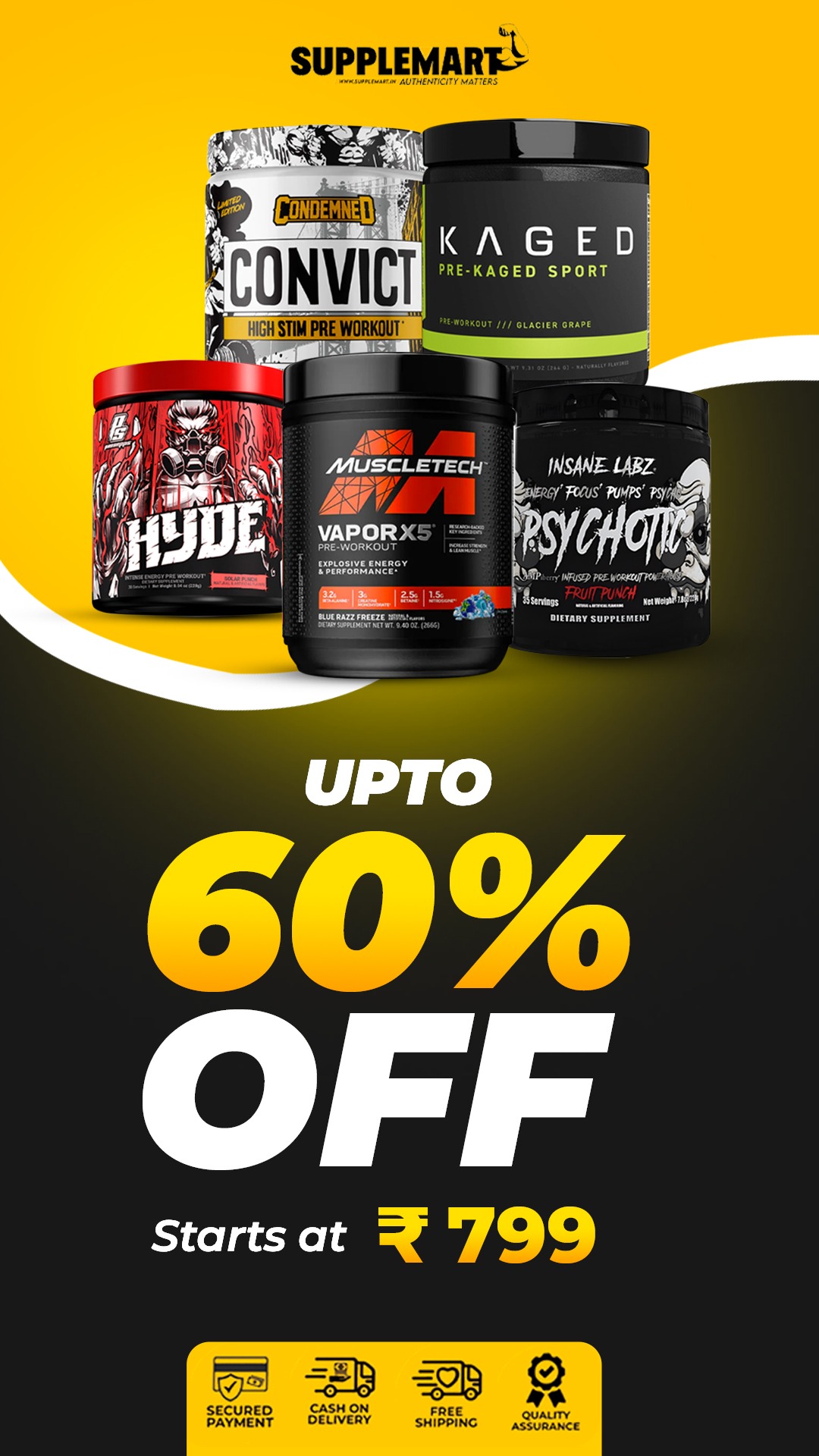 Supplemart India Facebook ad