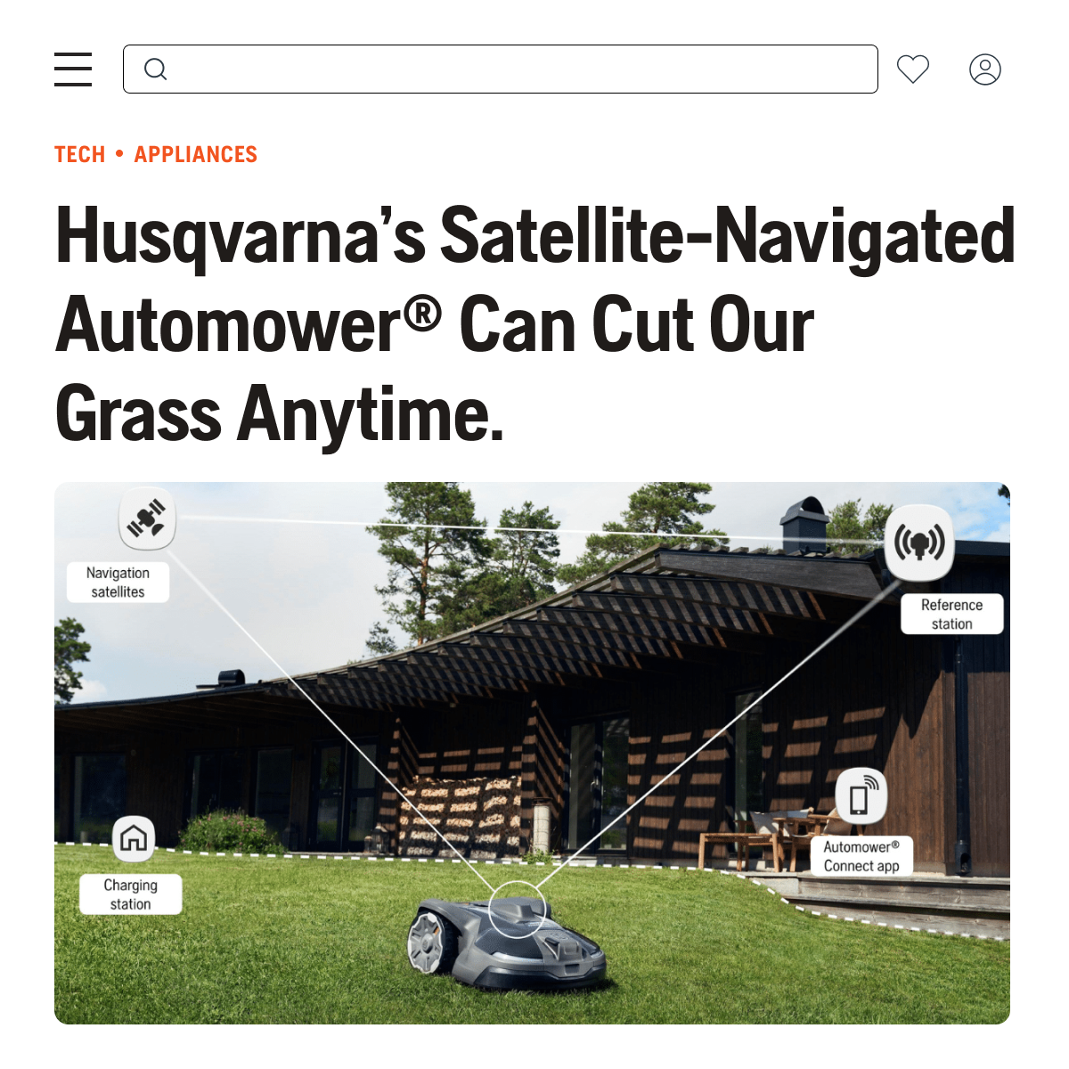 Husqvarna Facebook ad