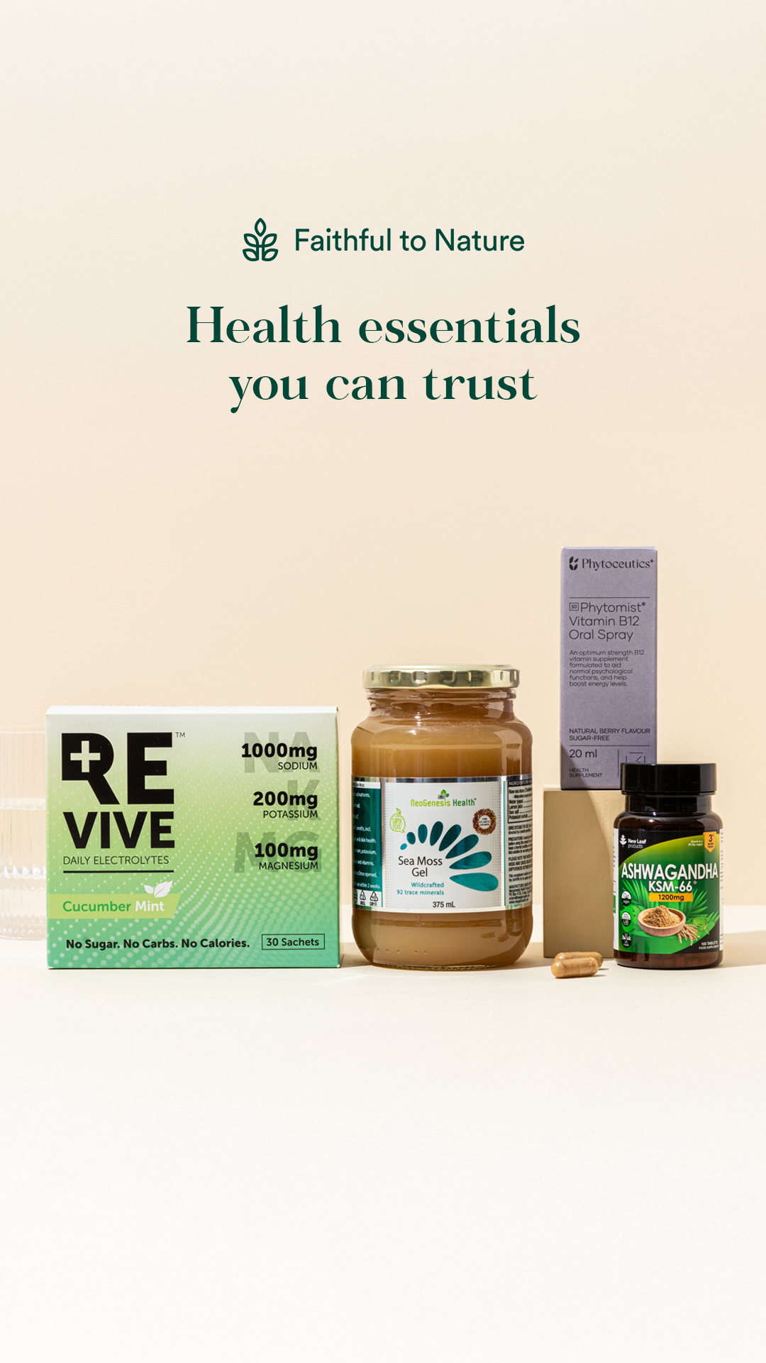 Faithful To Nature Facebook ad