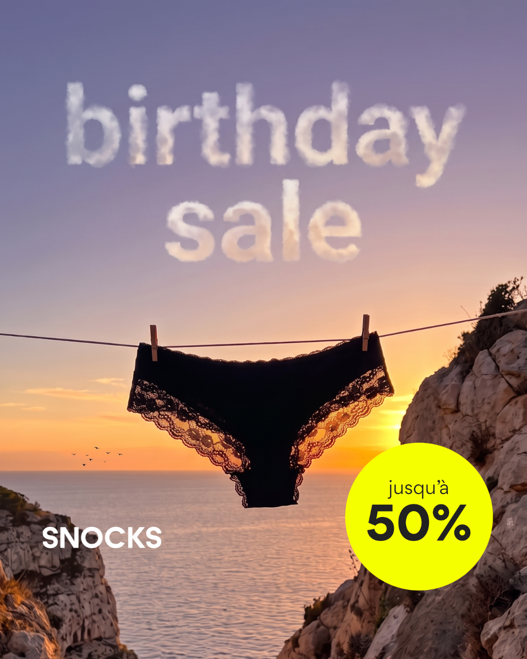 Snocks Facebook ad