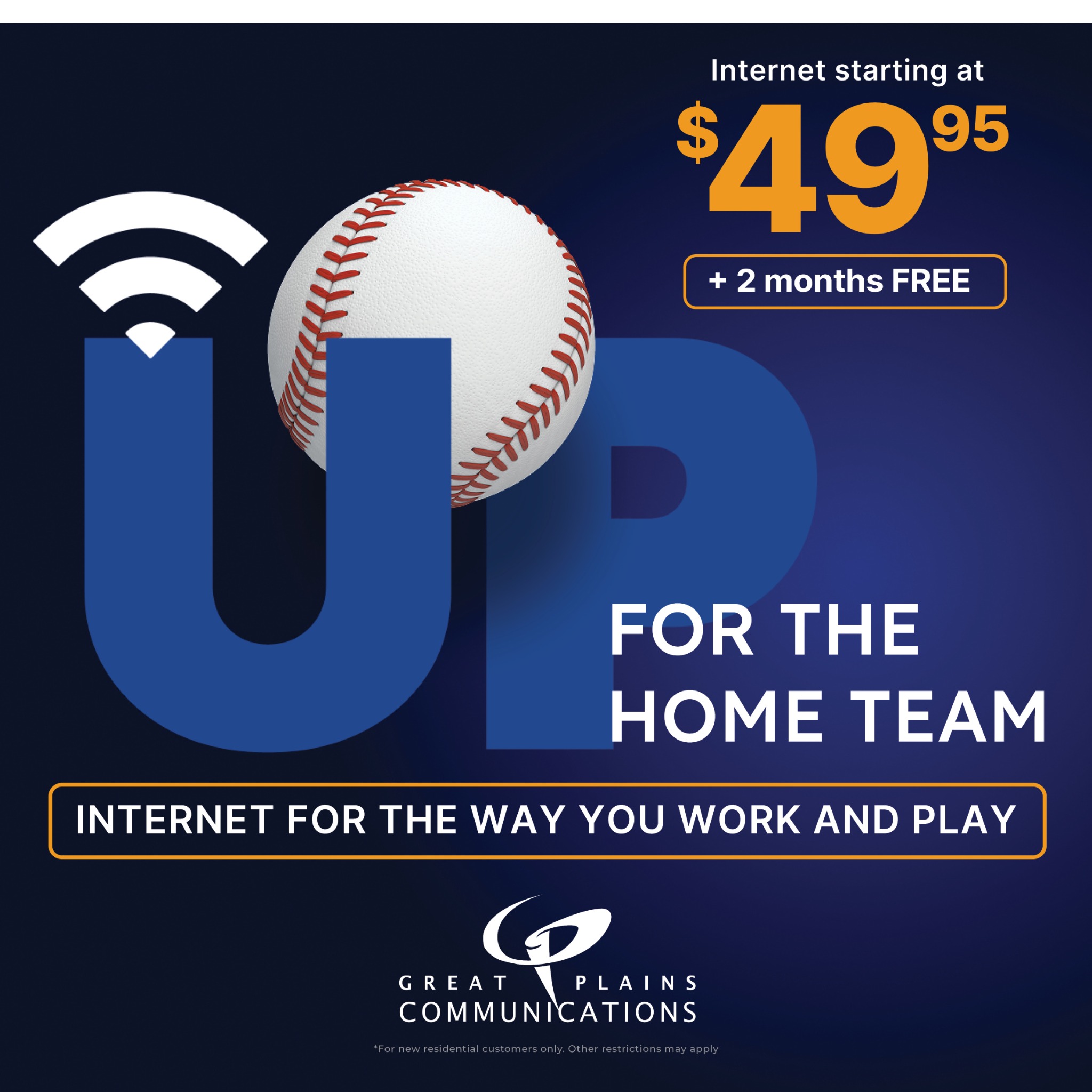 Great Plains Communications Facebook ad