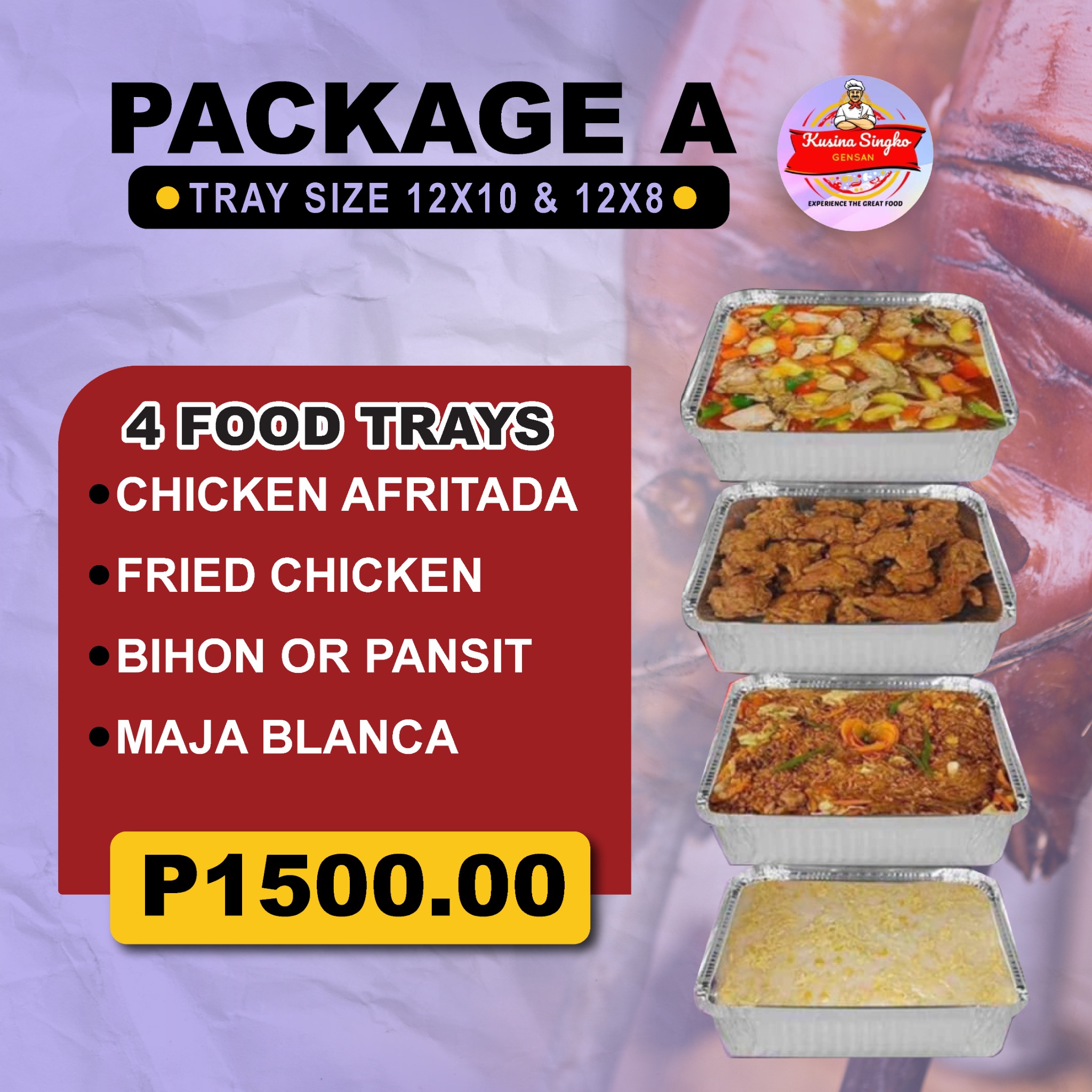 Kusina Singko 5 Gensan Facebook ad: Looking for the perfect handa for any occasion?