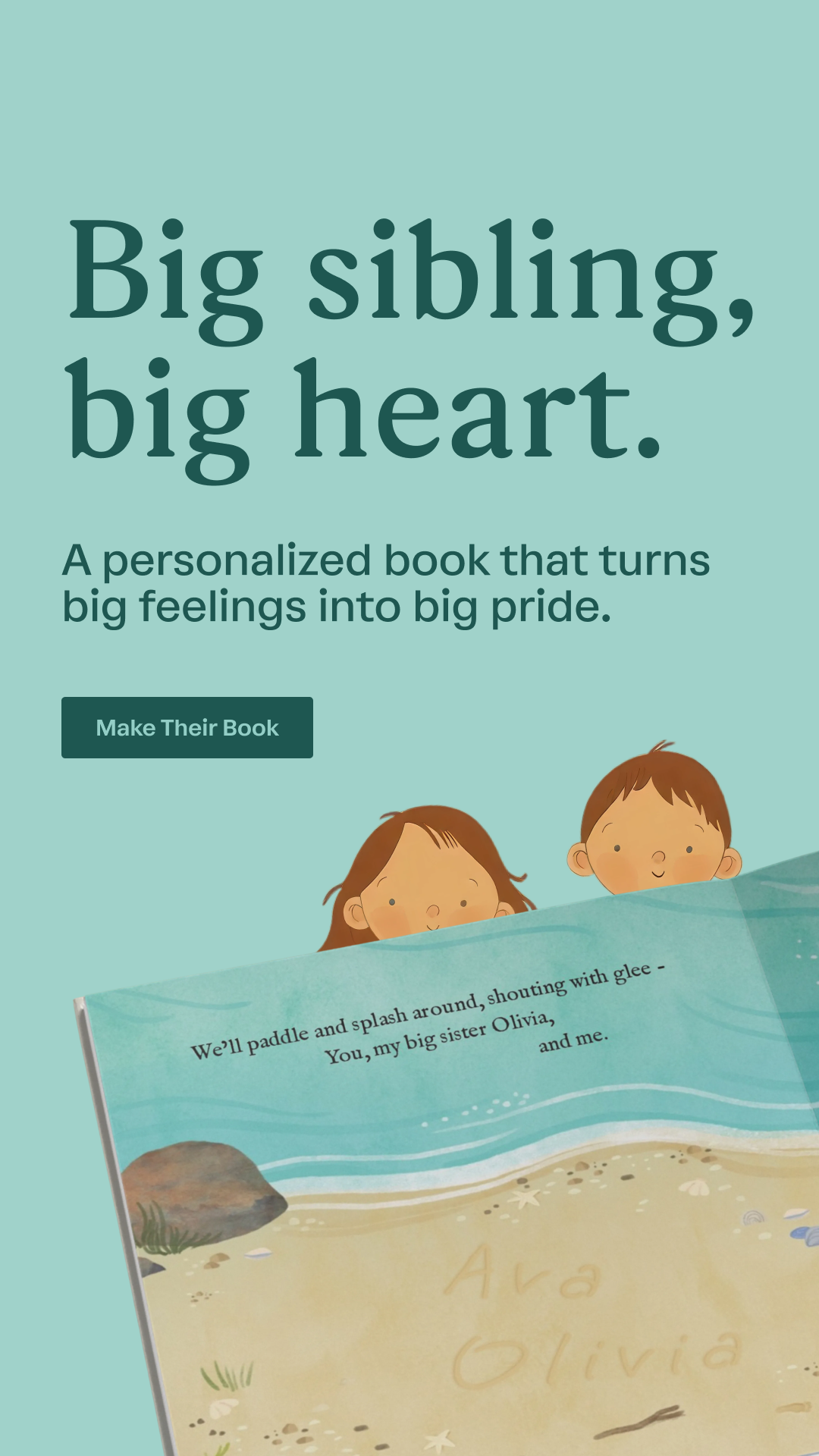 Wonderbly Facebook ad
