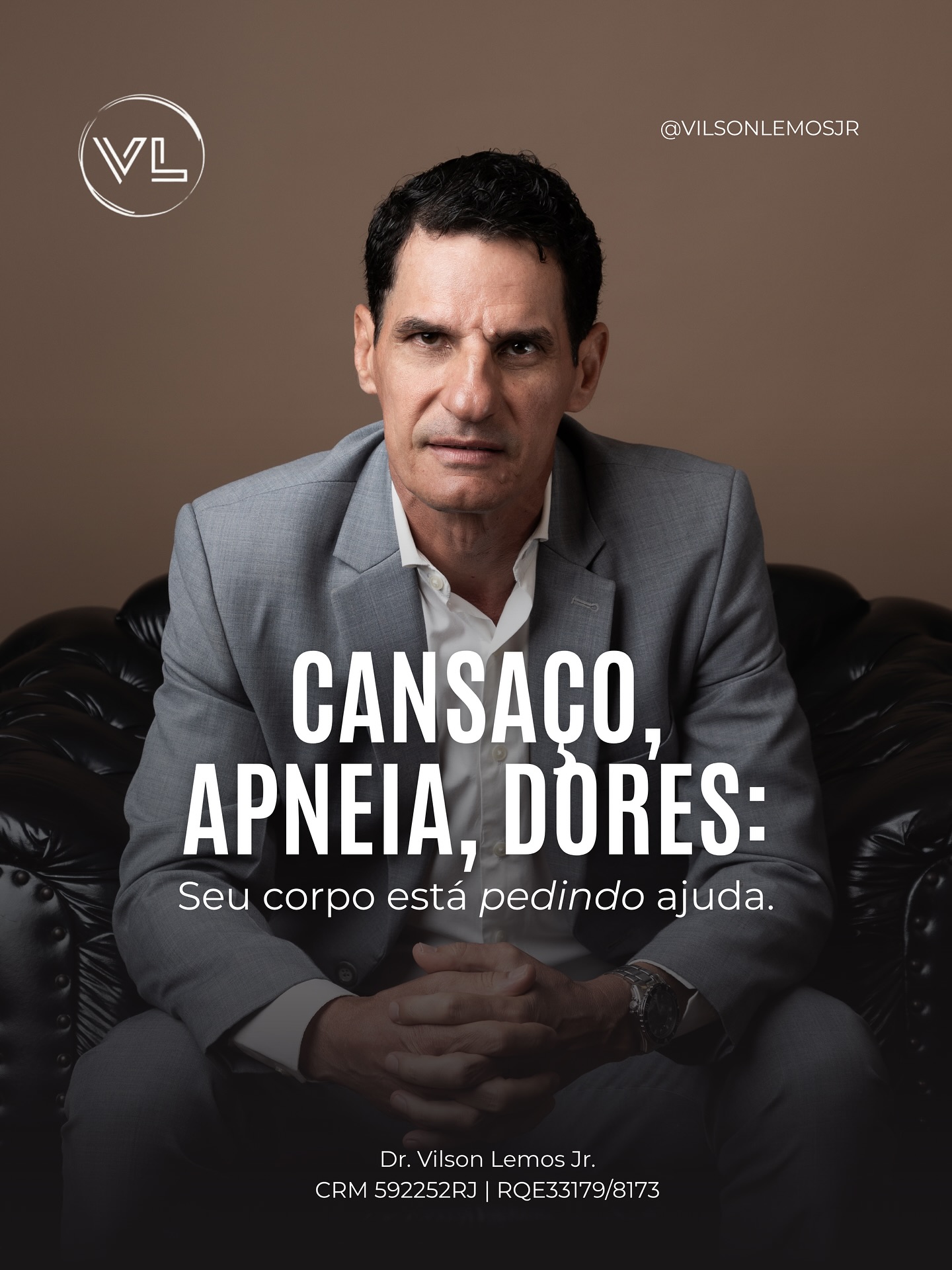 Dr. Vilson Lemos Jr Facebook ad: A obesidade vai muito além da estética: ela…