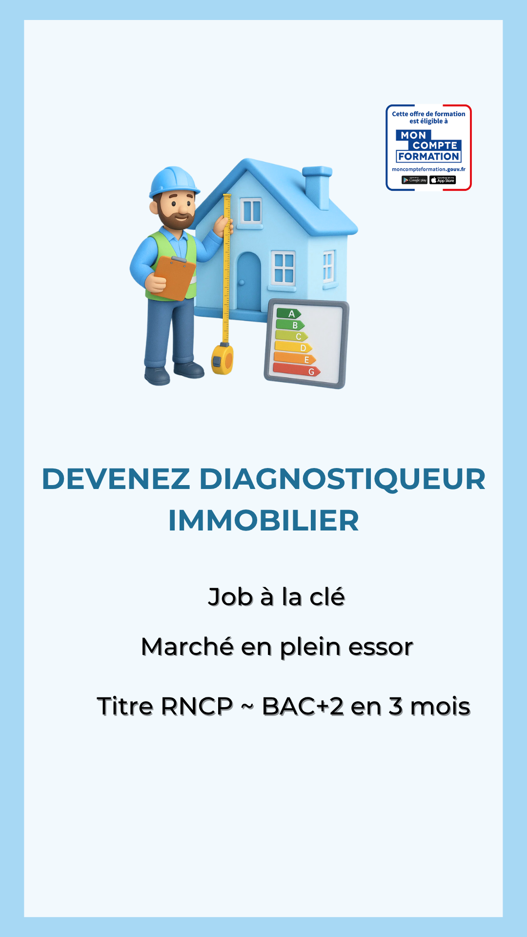 Compétences et métiers Facebook ad from Nov 6, 2025