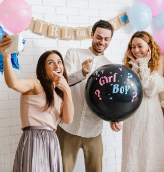 De Roze Doos - La Boite Rose BE Facebook ad: Fêtes de naissance: gender reveal, baby shower, ou fête…