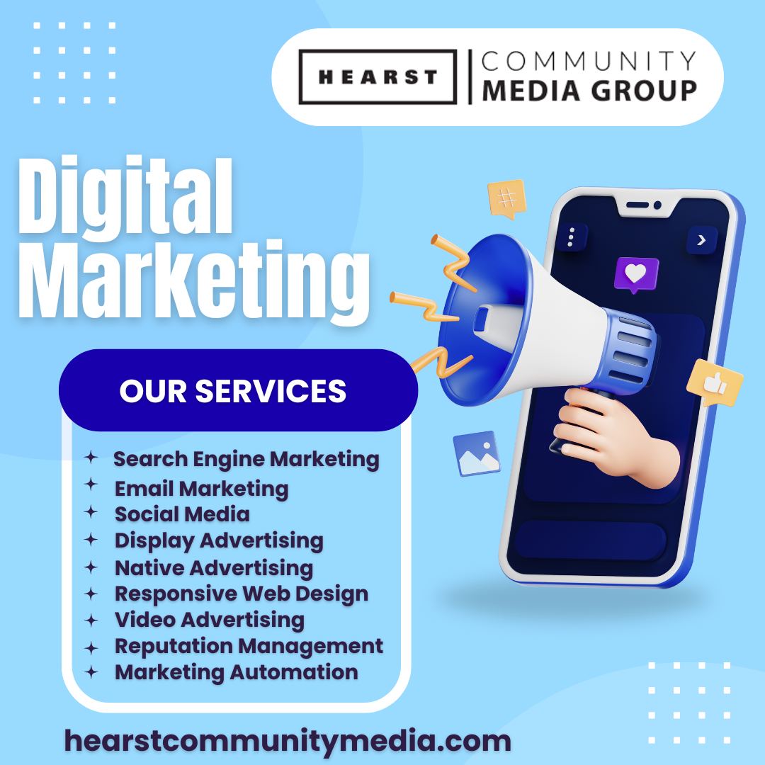 Hearst Community Media Group Facebook ad: Hearst Community Media Group provides innovative digital…