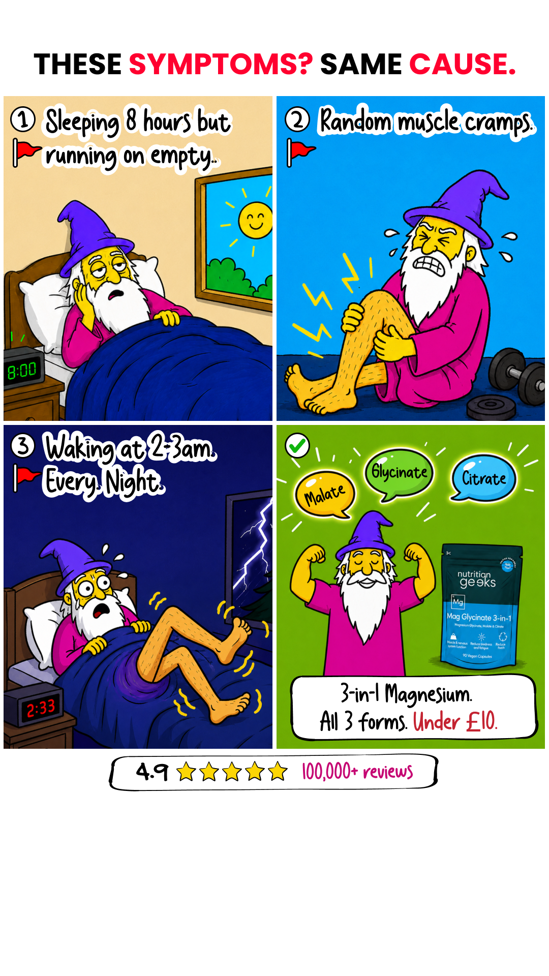 Nutrition Geeks Facebook ad