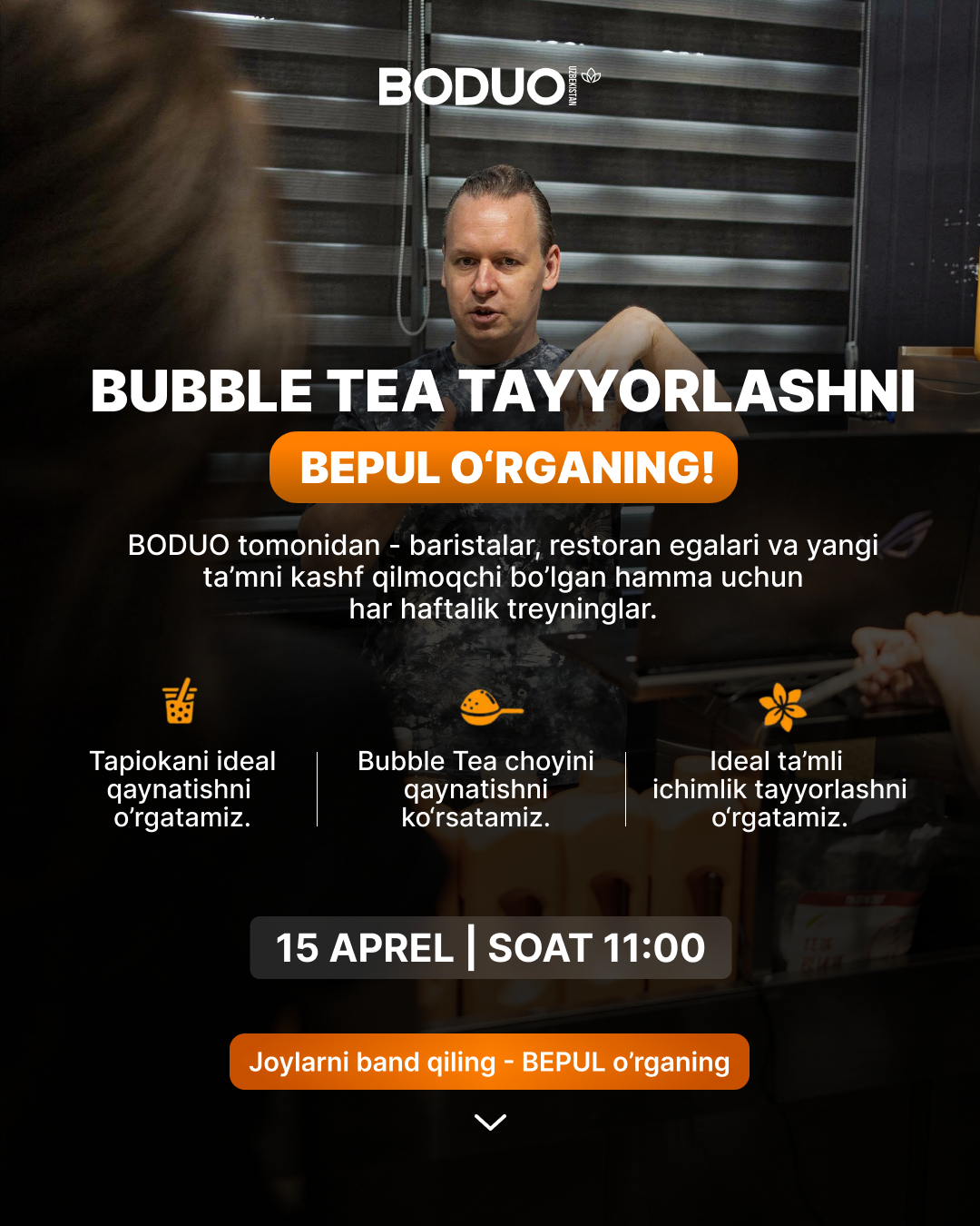BODUO Facebook ad from Apr 1, 2026