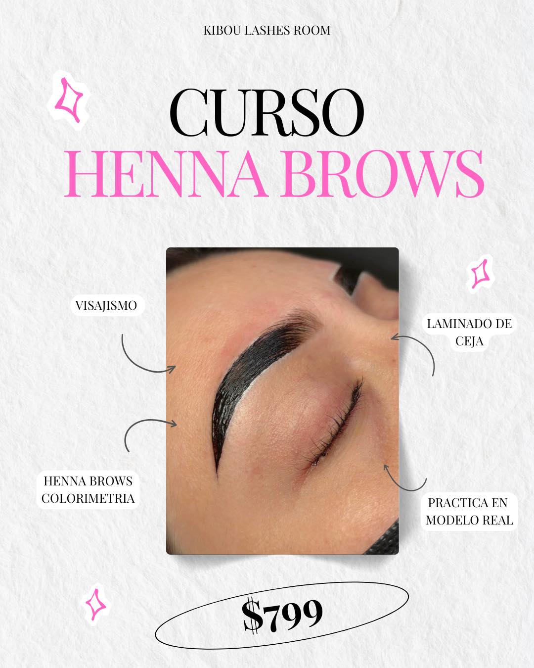 Kibou Lashes Room Facebook ad: Solo una fecha disponible