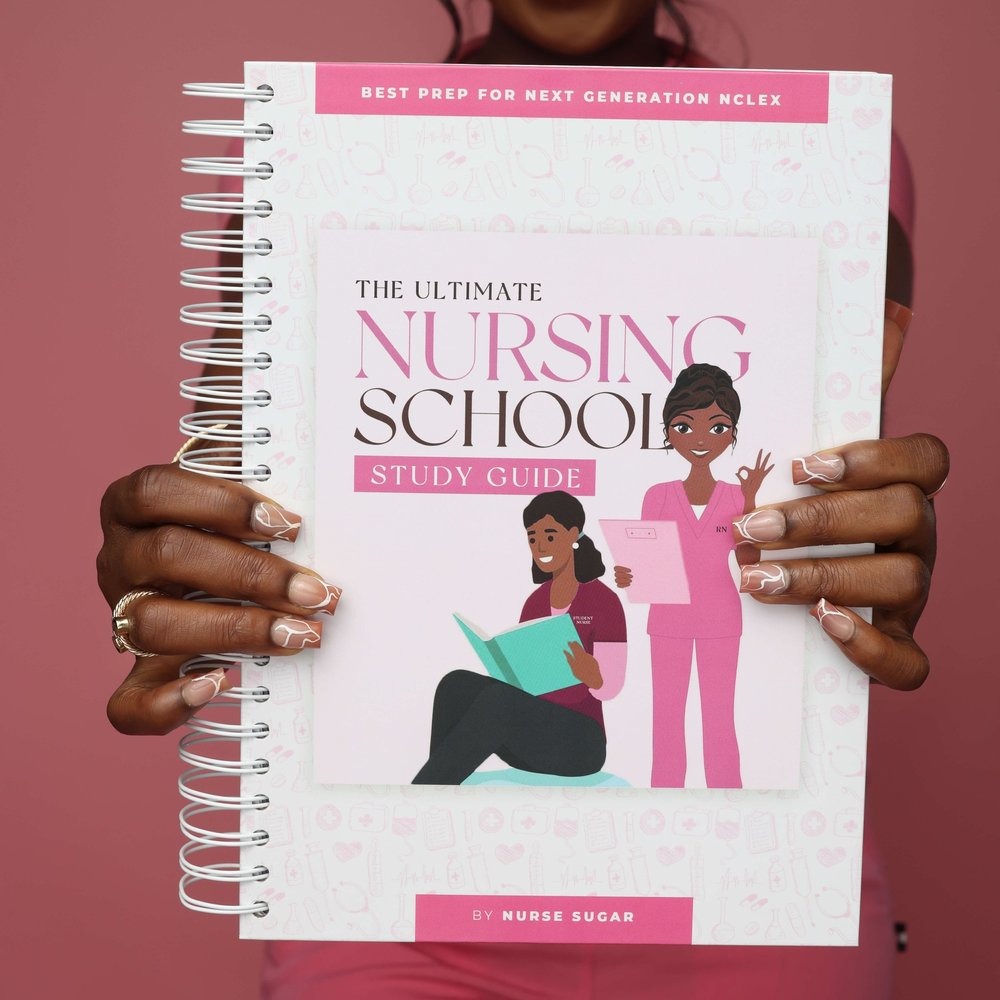MylifeasSugar Facebook ad: The Ultimate Nursing School Study Guide