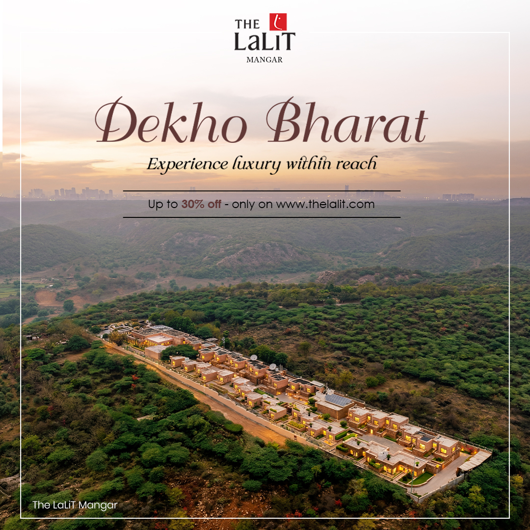 The Lalit Mangar Facebook ad: Luxury Stay in Mangar