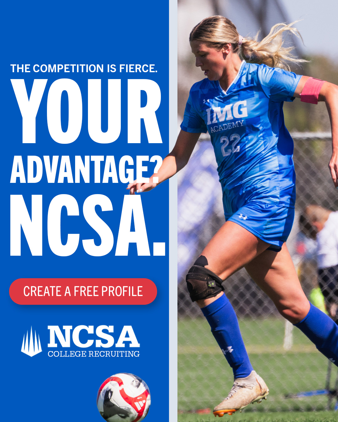 NCSA College Recruiting Facebook ad