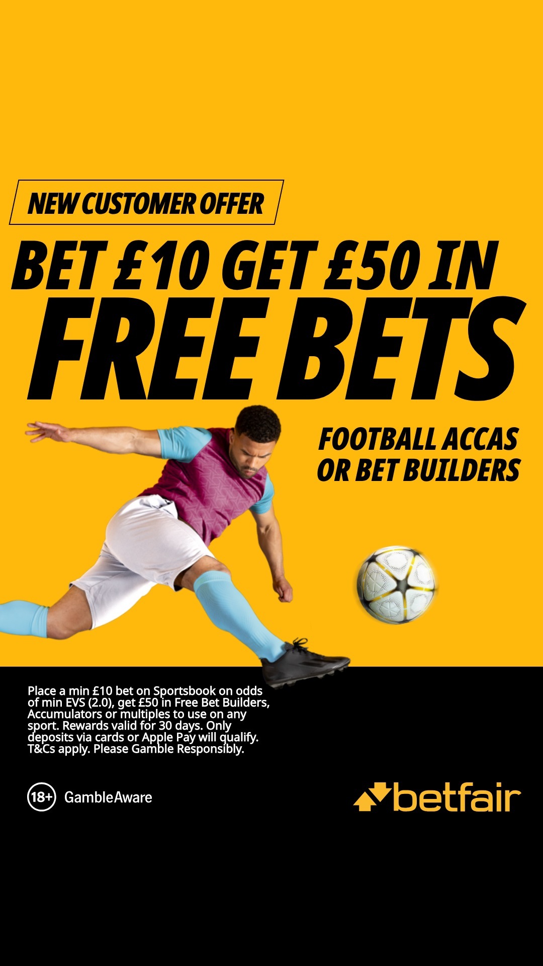 Betfair Facebook ad
