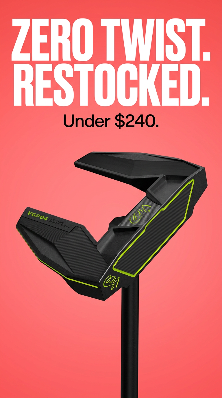 Vice Golf Facebook ad: Zero Twist Putters