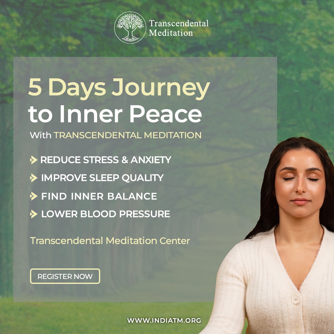 Transcendental Meditation India Facebook ad