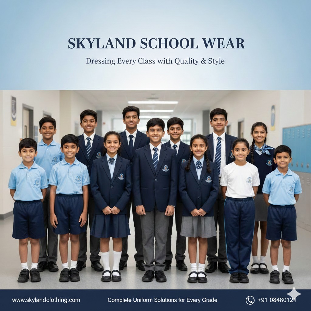 Skyland Clothings Facebook ad: Trusted supplier of School, Corporate, College…